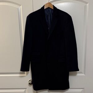 John Varvatos Navy Pea Coat